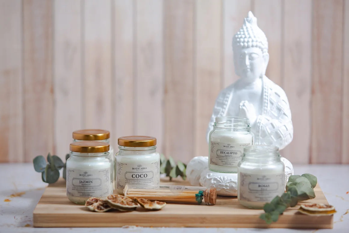 Promo Buda namaste+cinco velas