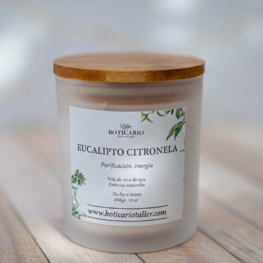 Vela con intención Soya